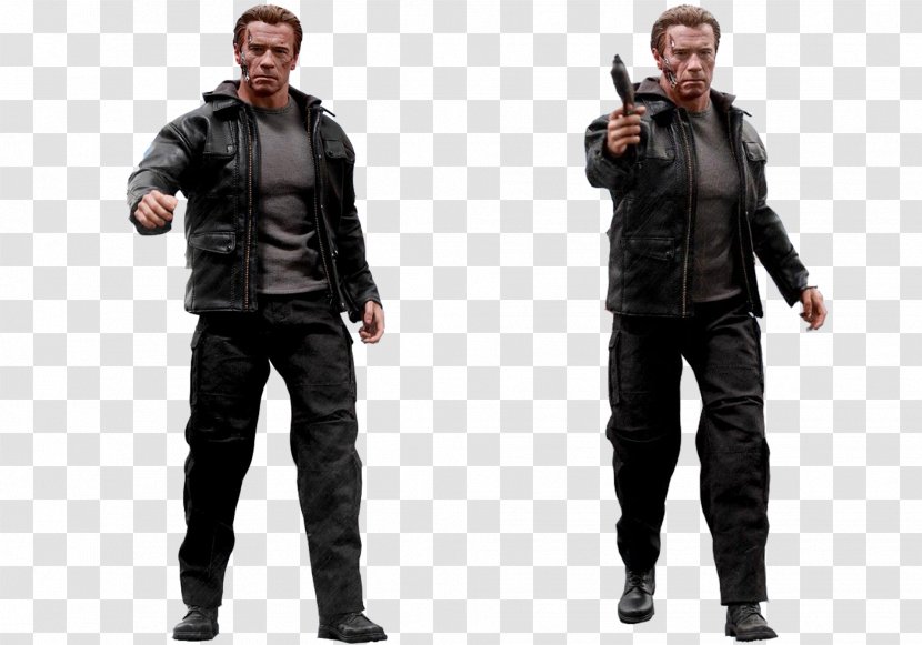 Terminator Skynet T-1000 Hot Toys Limited 1:6 Scale Modeling - Jacket Transparent PNG