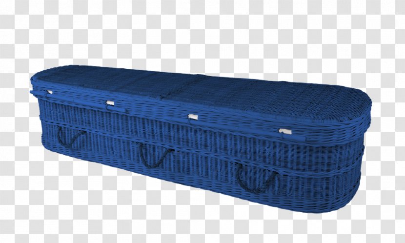 Coffin Plastic Cobalt Blue Color - Curve Transparent PNG