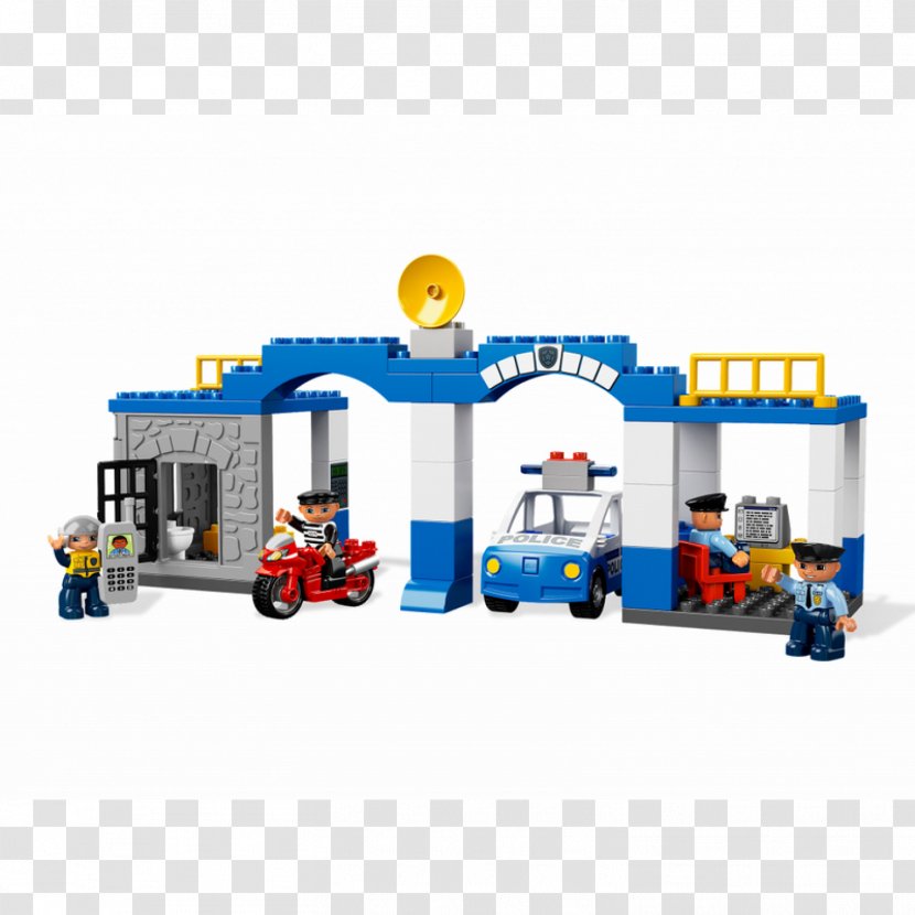 Lego Duplo Police Station Toy Block City Transparent PNG