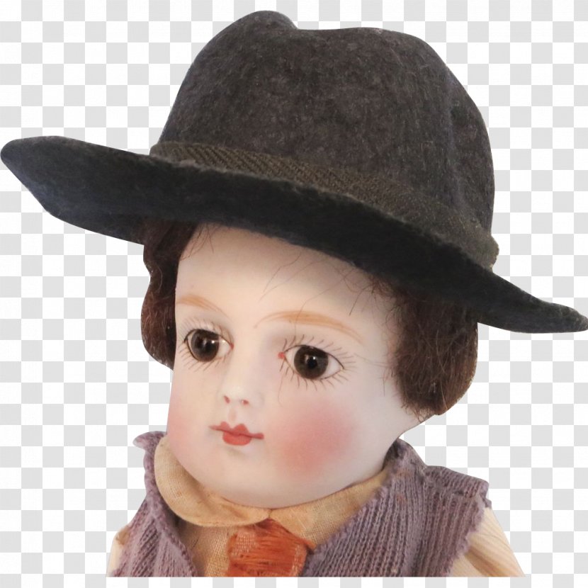 Barbara Doll Sun Hat Cowboy Fedora Cap Transparent PNG