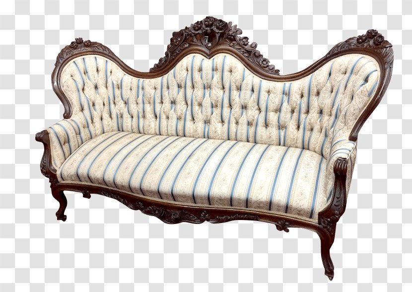 Chaise Longue Rococo Revival Couch Loveseat - Style - Chair Transparent PNG