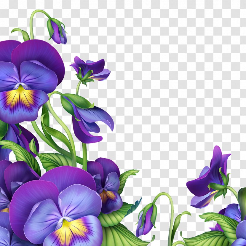 Paper Flower Purple Green Curtain - Tree - Trumpet Transparent PNG