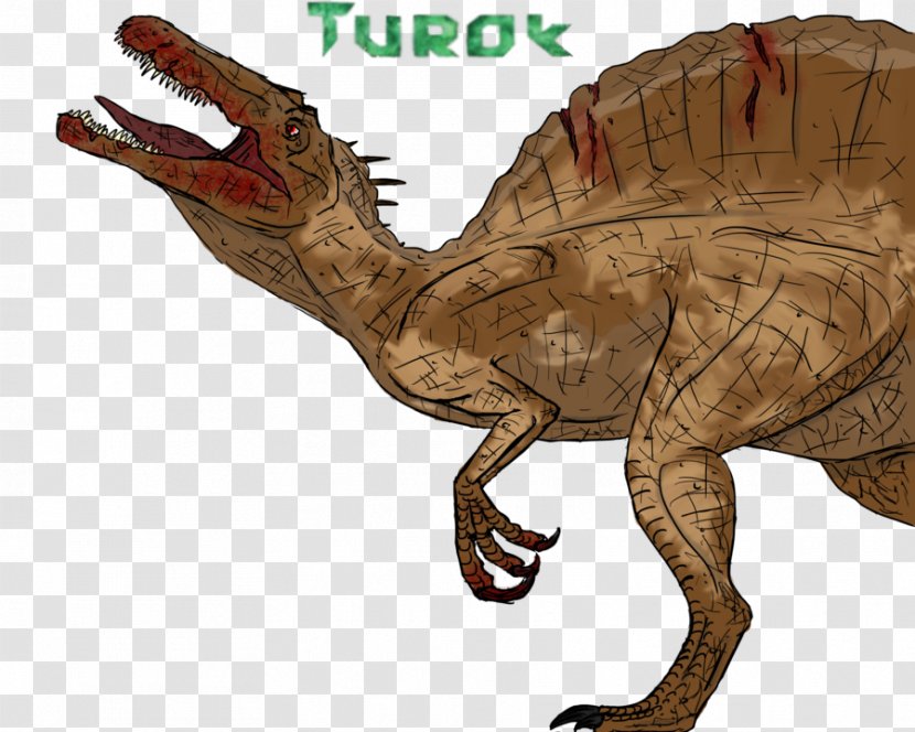 Velociraptor Turok Spinosaurus Tyrannosaurus ParaWorld - Mythical Creature Transparent PNG