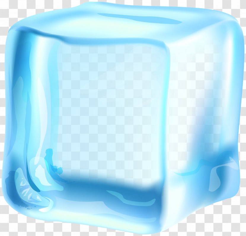 Cobalt Blue Turquoise Plastic Water - Ice Transparent PNG