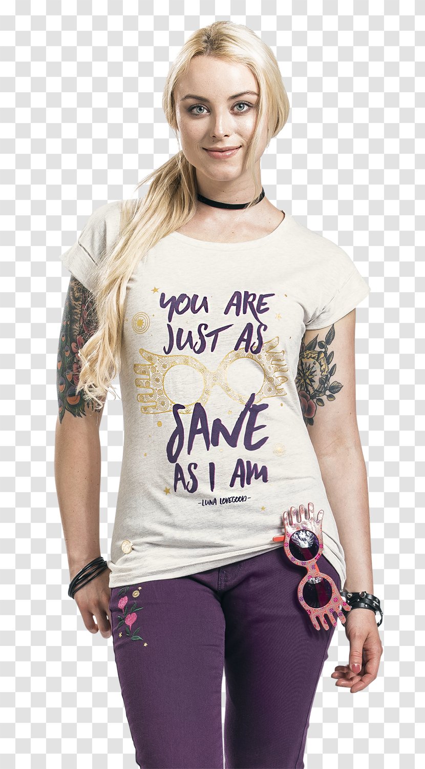 T-shirt Luna Lovegood Harry Potter (Literary Series) Dress Merchandising Transparent PNG