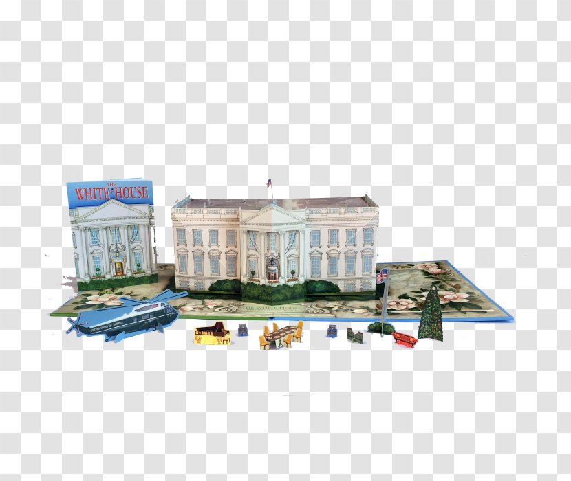 The White House Pop-Up Book - Popup Transparent PNG
