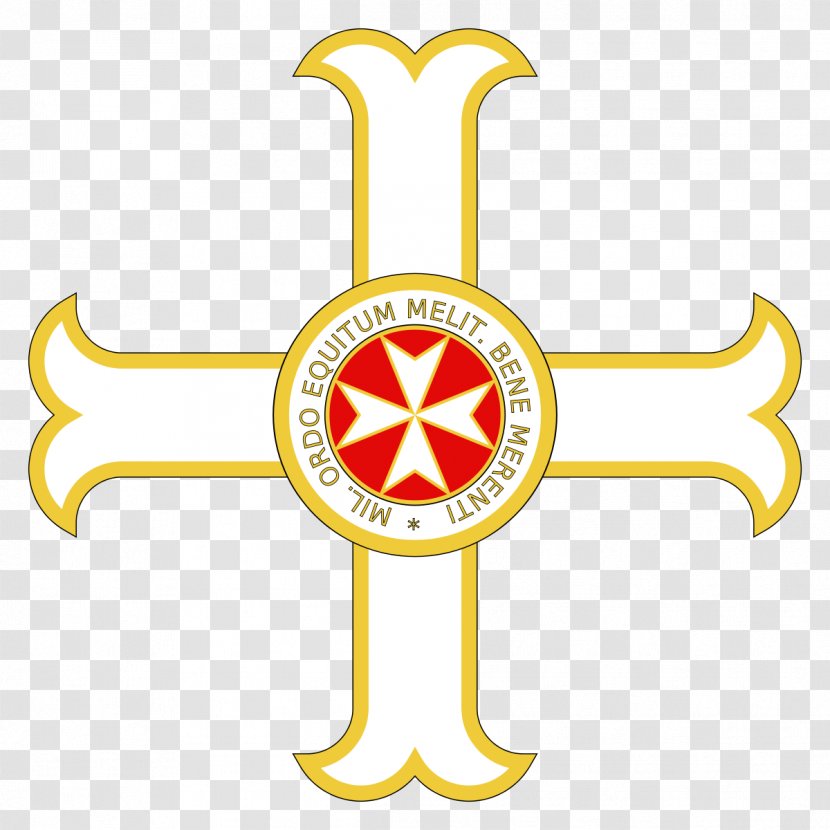 Sovereign Military Order Of Malta Pro Merito Melitensi FromBazaar - Christian Cross - Merit Transparent PNG