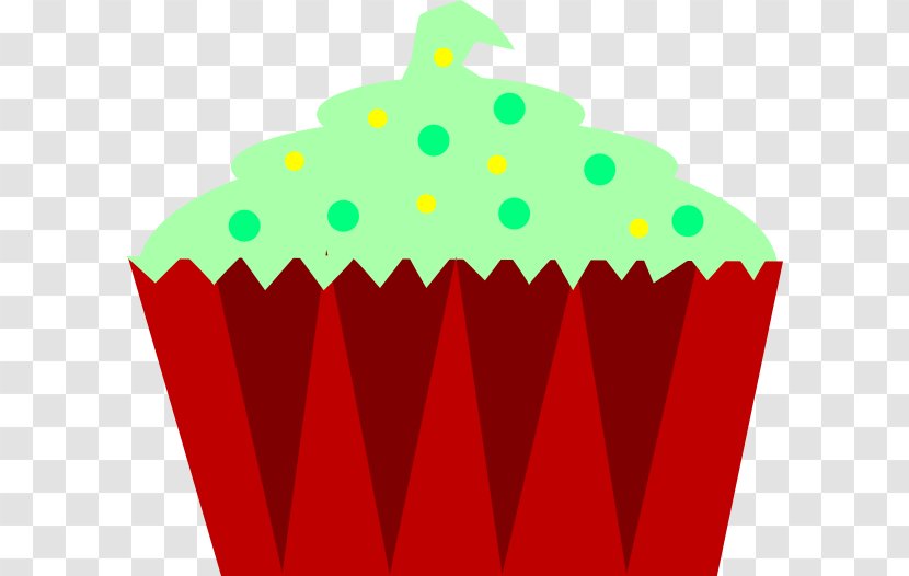 Christmas Cupcakes Birthday Cake Muffin Clip Art - Cookie - Striped Clipart Transparent PNG