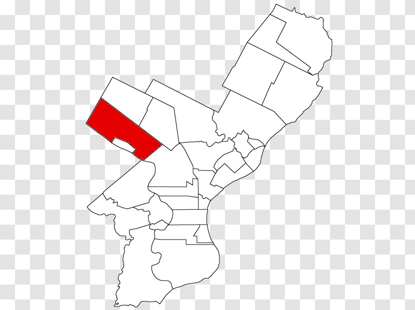 Northern Liberties Township Roxborough North Philadelphia - Map Transparent PNG