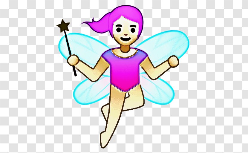 Angel Cartoon - Happiness - Wing Sticker Transparent PNG