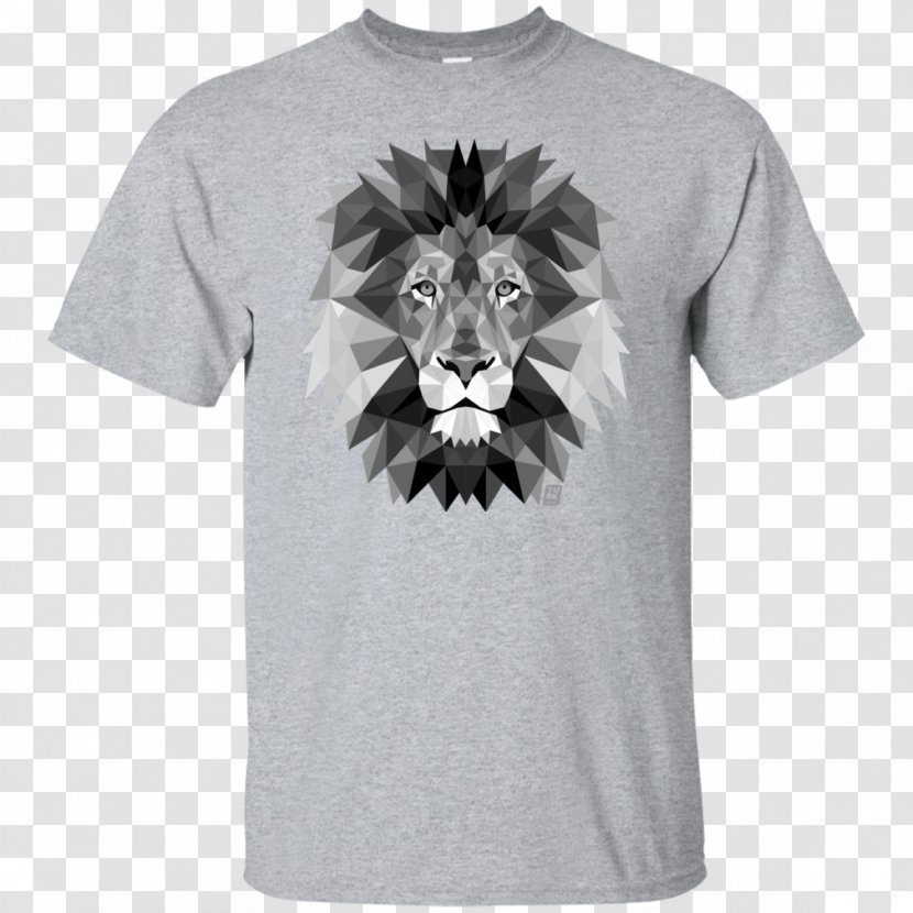 T-shirt Lion Sleeve Clothing Gilets - Tree Transparent PNG