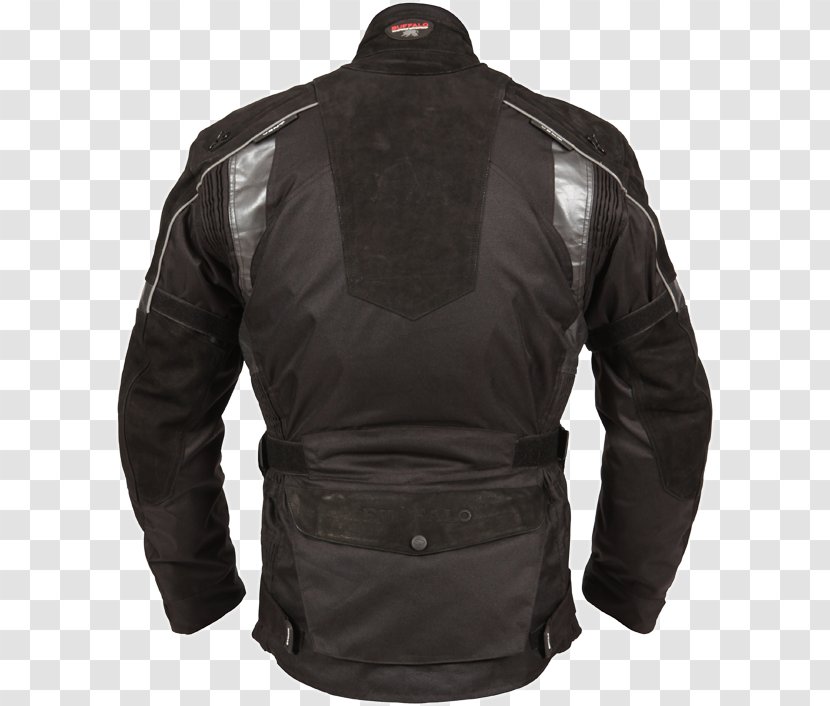 Leather Jacket Tracksuit Coat Clothing - Giubbotto Transparent PNG