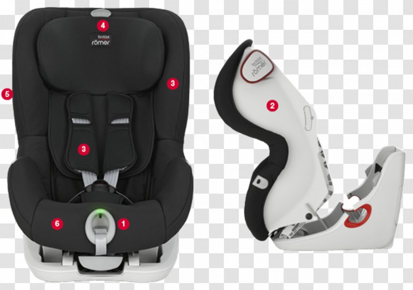 Baby & Toddler Car Seats Britax Römer KING II ATS Safety - Black Transparent PNG