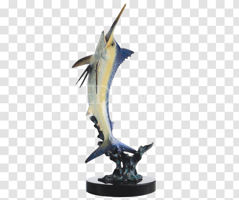 Marble Sculpture Atlantic Blue Marlin Bronze Statue - Game Fish - BLUE MARLIN Transparent PNG