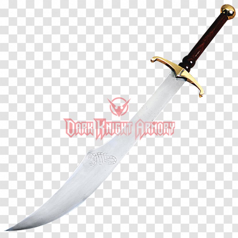 Scimitar Sabre Bowie Knife Sword Dagger - Weapon Transparent PNG