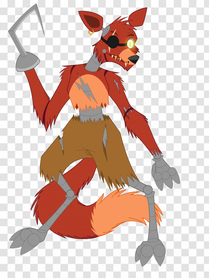Fox Five Nights At Freddy's 2 4 Fan Art - Costume Design - Nine Tailed Transparent PNG