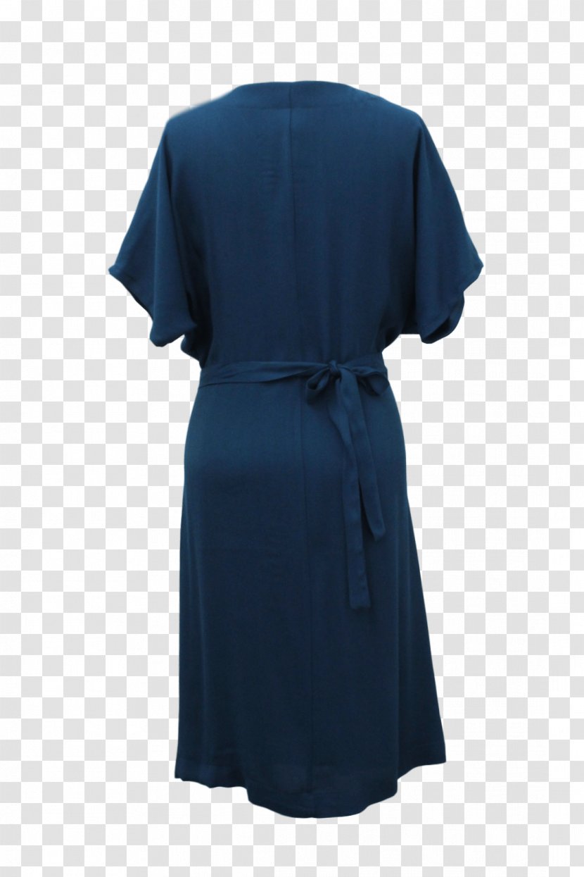 Robe Shoulder Sleeve Dress - Blue - Alice Transparent PNG