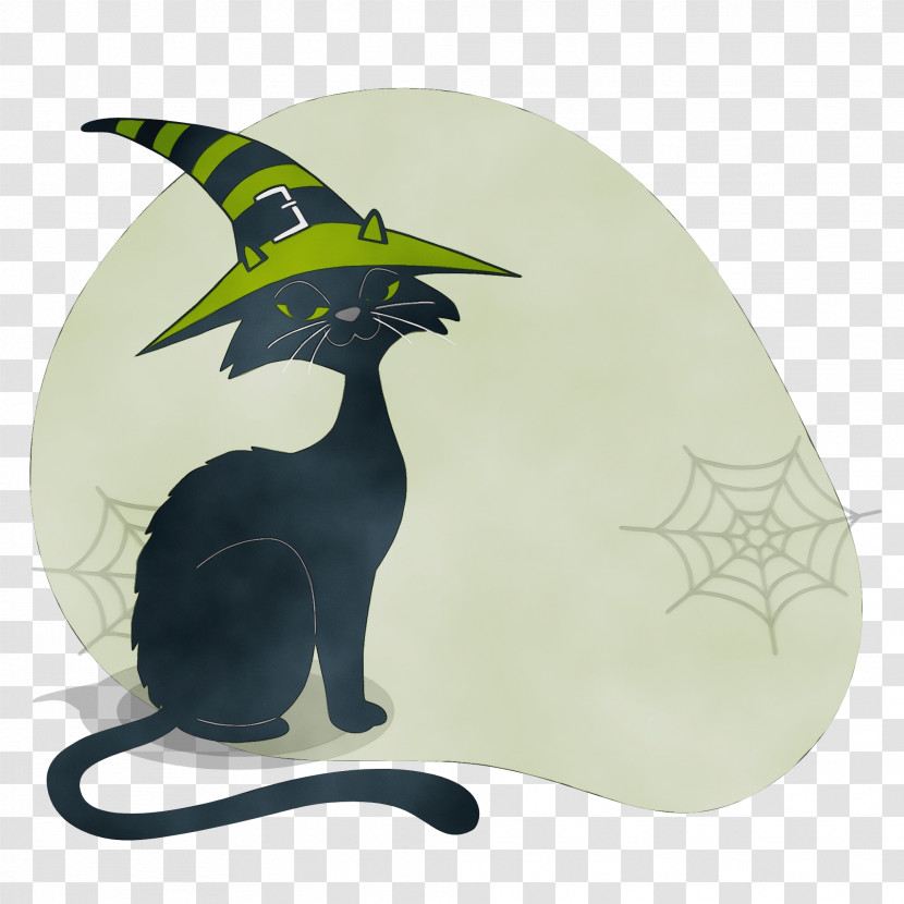 Cat Black Cat Character Cat-like Cats / M Transparent PNG