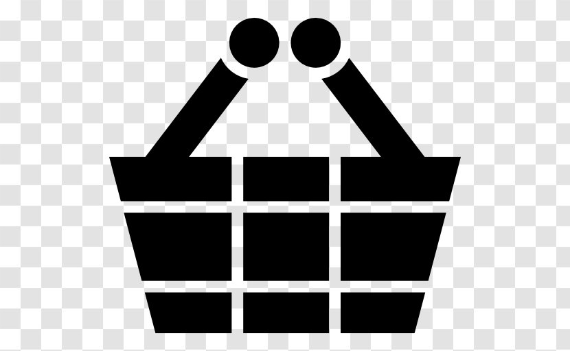 Shopping Cart Download Commerce - Black And White - Mall Vector Transparent PNG