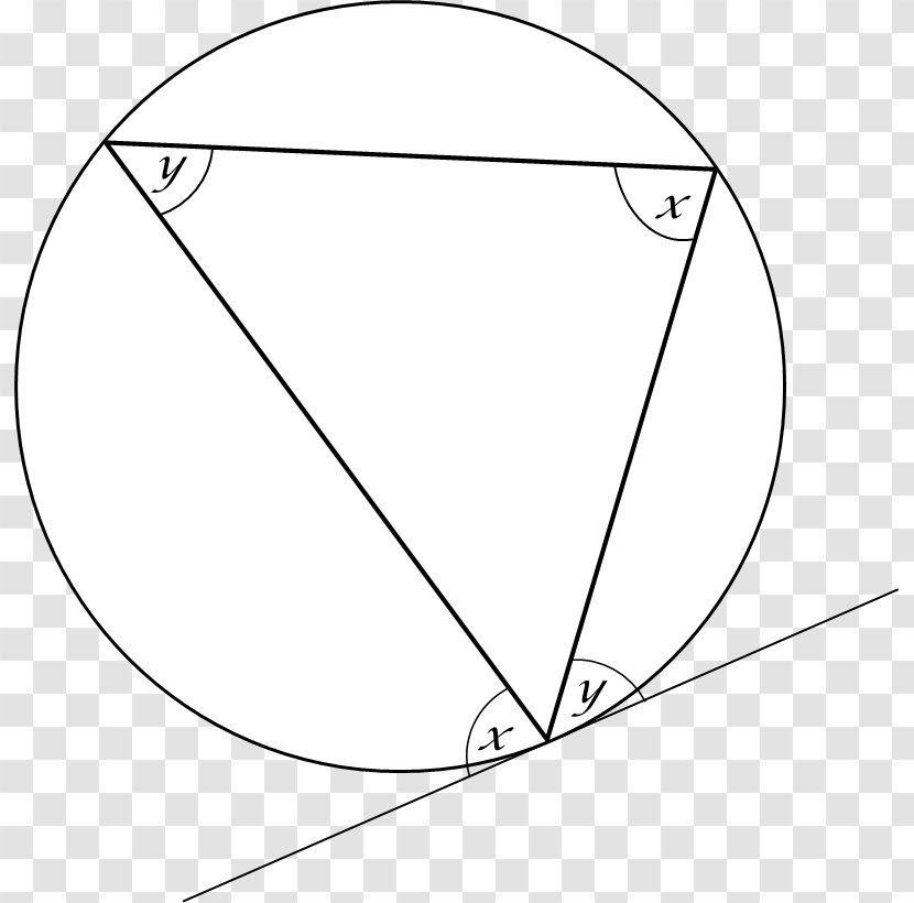 White Triangle Point Line Art - Angle Transparent PNG