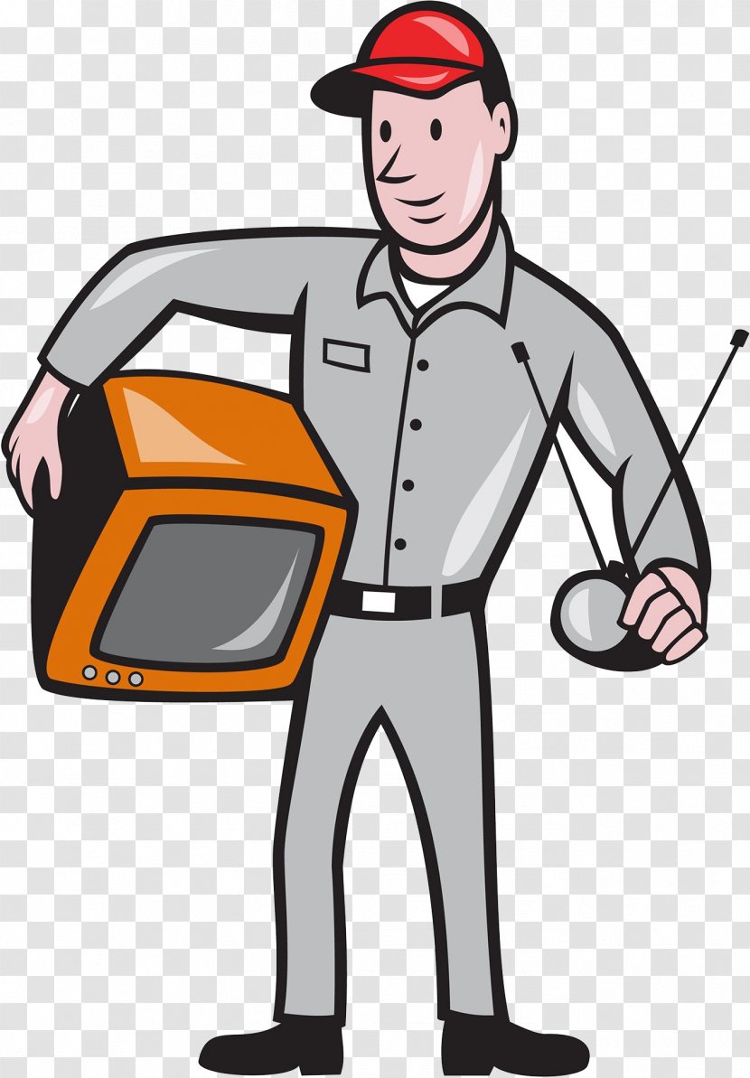 Television Royalty-free Clip Art - Man - TV Failure Repair Transparent PNG