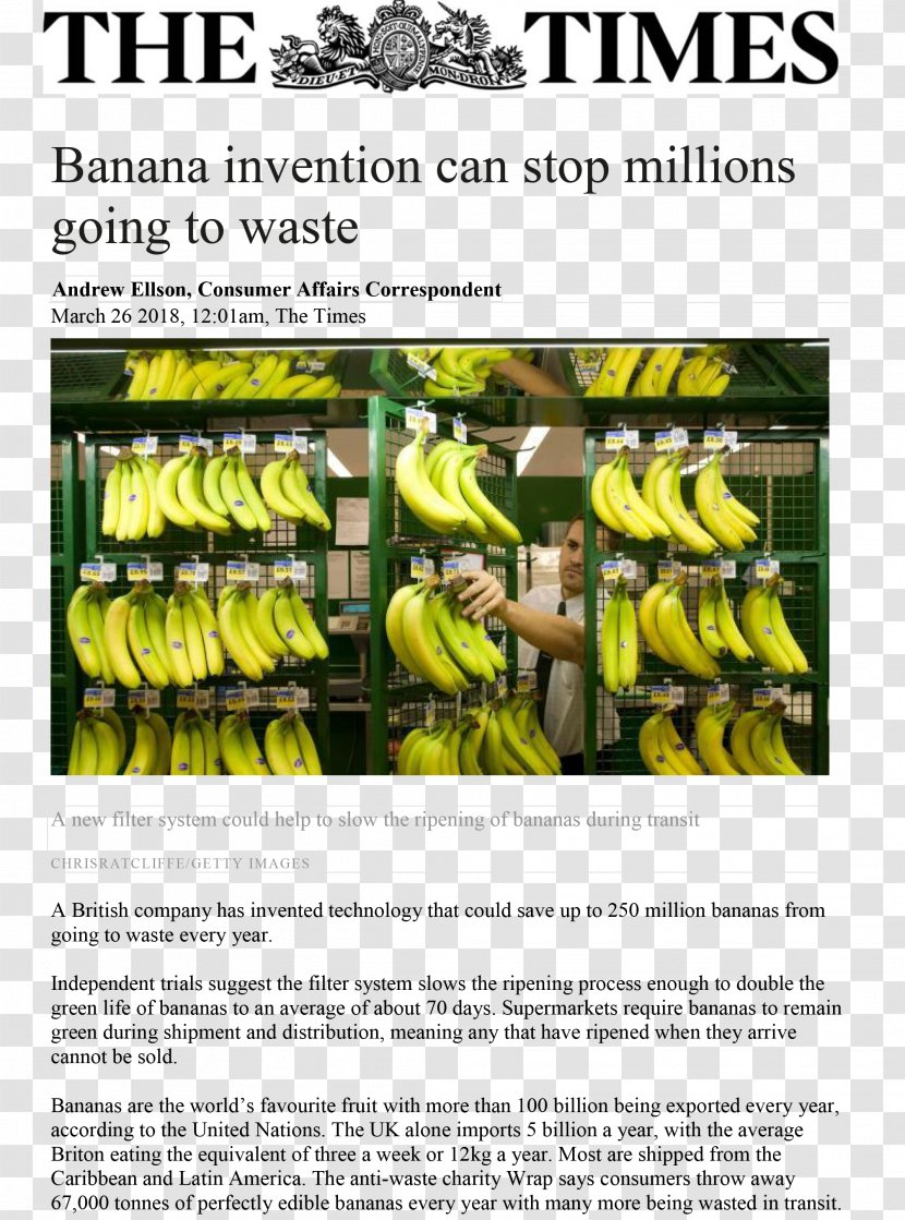 Banana Peel Invention United Kingdom Food - Meaning - Fresh Distribution Transparent PNG