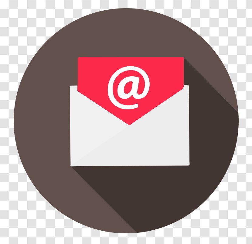 Email Clip Art Image Logo - Red Transparent PNG