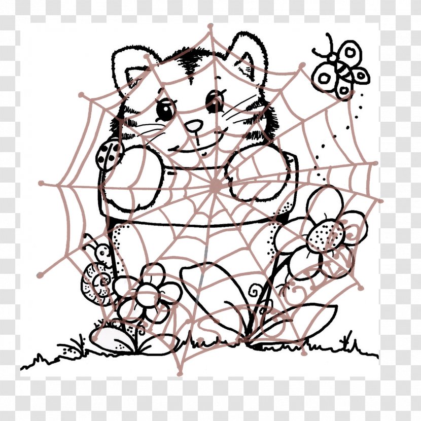 Visual Arts Cartoon Mammal Sketch - Silhouette - Puss Transparent PNG