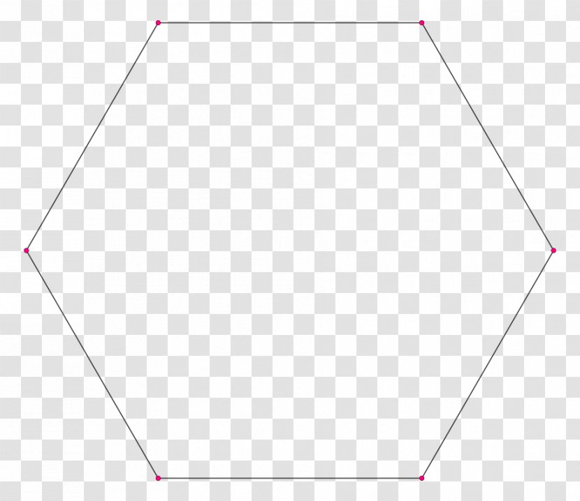 Hexagon Regular Polygon Angle Geometry Transparent PNG
