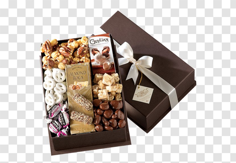 Food Gift Baskets Praline Chocolate Bar Bonbon - Chocolatier M - Tower Transparent PNG