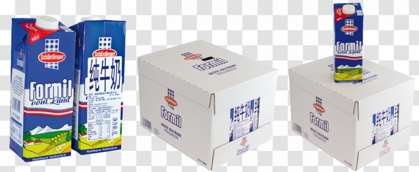 Brand Carton - Milk Packaging Transparent PNG
