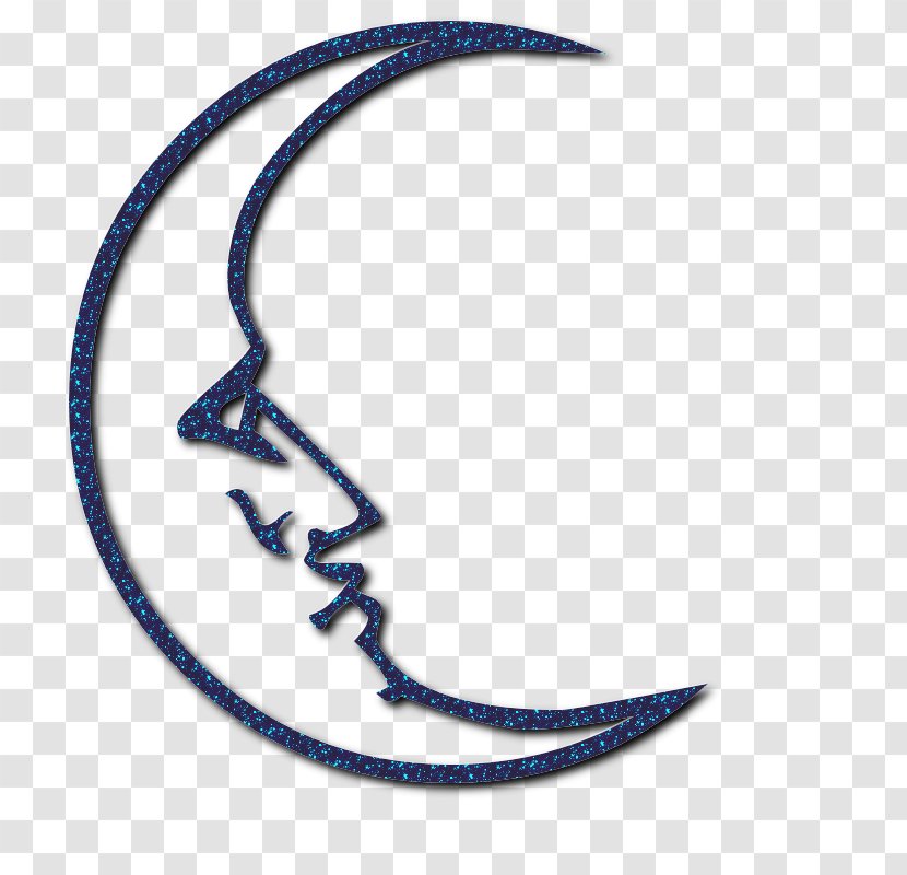 Body Jewellery Line Font - Symbol - Goodnight Moon Transparent PNG