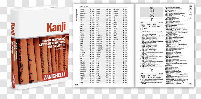 Kanji. Grande Dizionario Giapponese-italiano Dei Caratteri Dictionary Japanese Font Transparent PNG