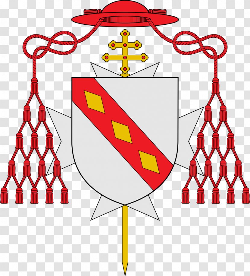 Coat Of Arms Cardinal Ecclesiastical Heraldry Galero Priest - Rafael Merry Del Val Transparent PNG