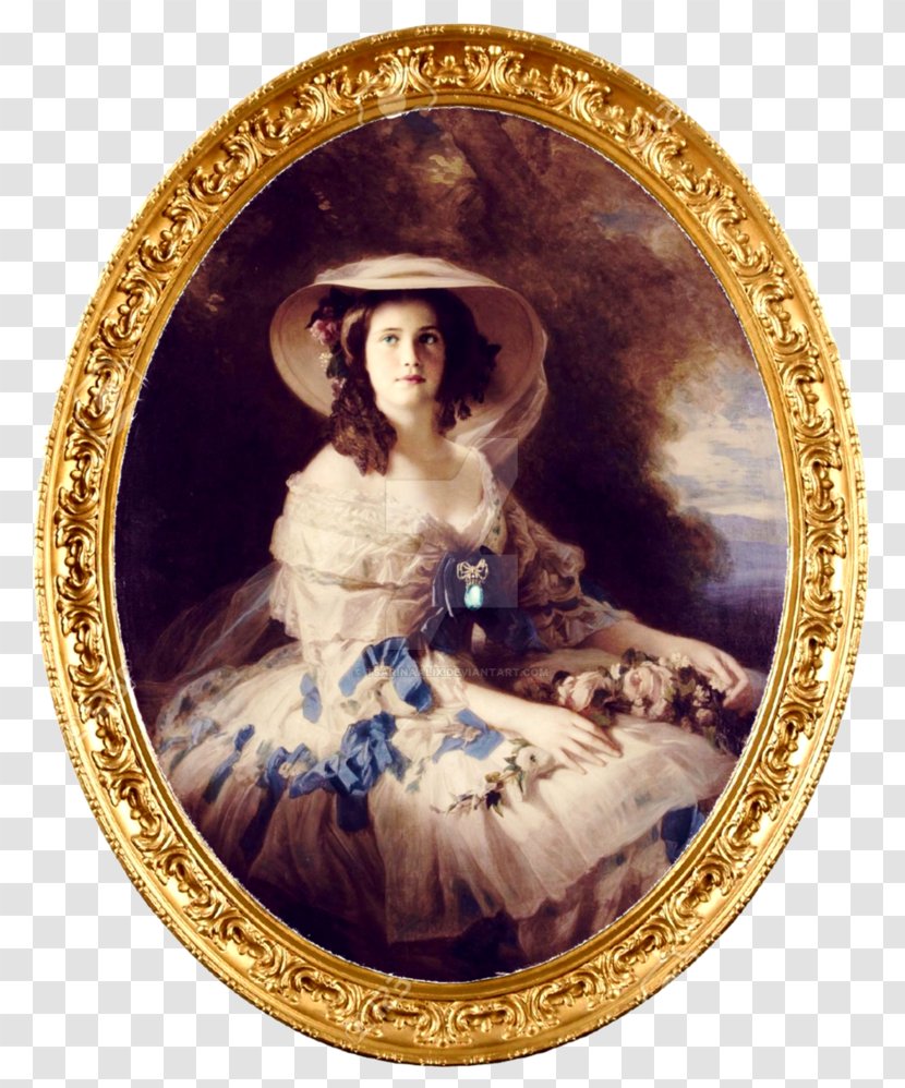 France Portrait Of Empress Eugénie De Montijo The Second French Empire - Napoleon Iii Transparent PNG