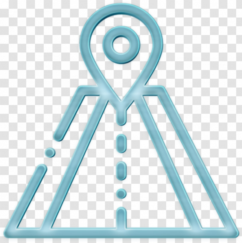Road Icon Location Icon Transparent PNG