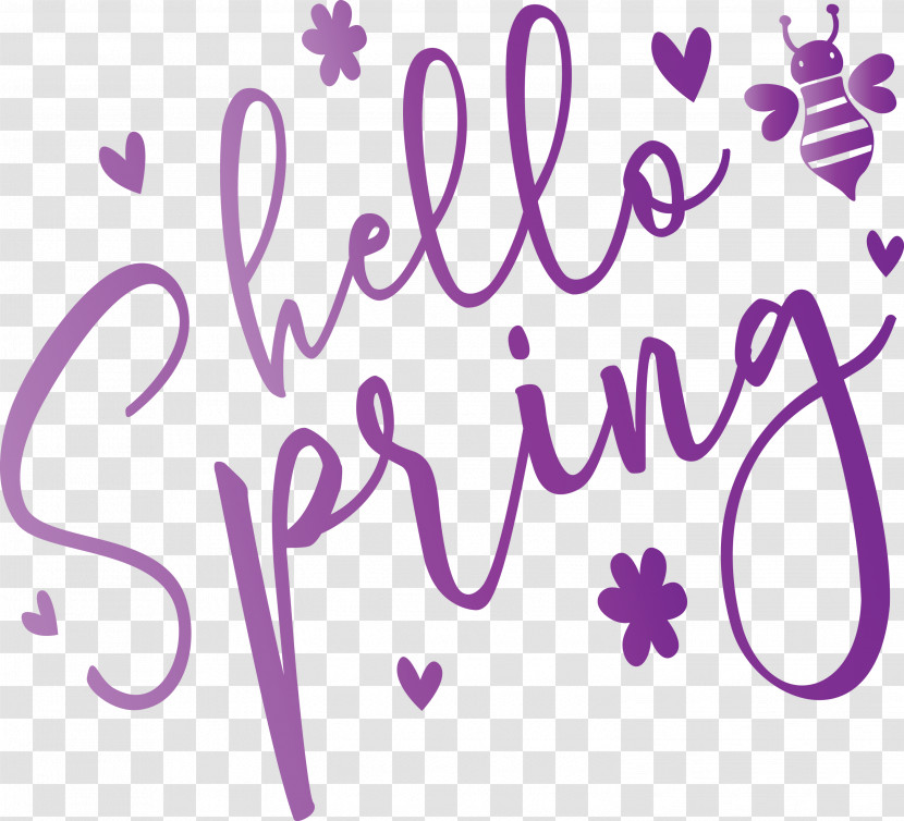 Hello Spring Spring Transparent PNG