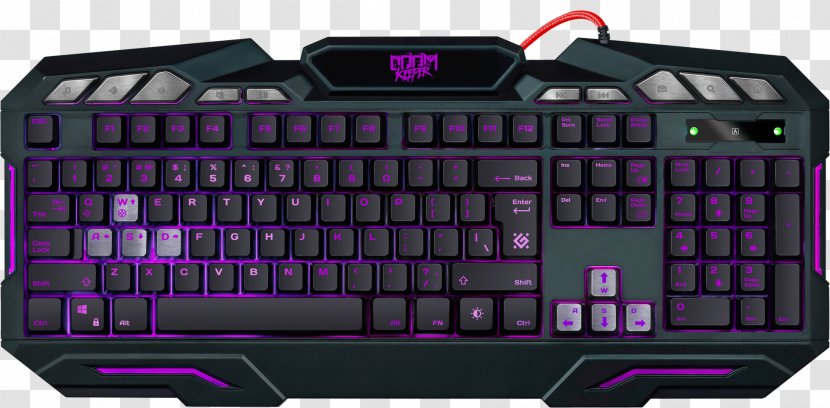 Computer Keyboard Doom Mouse Gaming Keypad - Electronic Instrument Transparent PNG