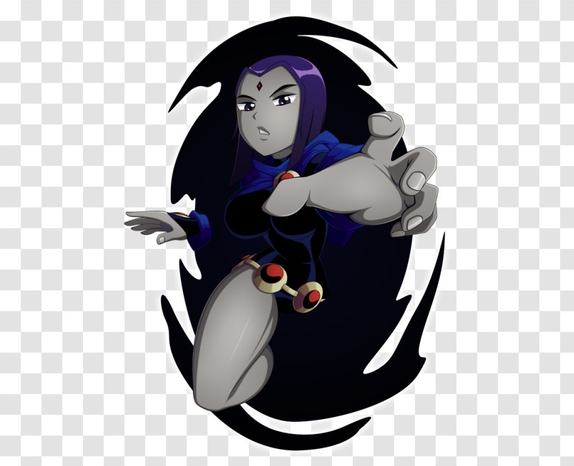 Raven DC Comics Teen Titans Superhero - Flower Transparent PNG