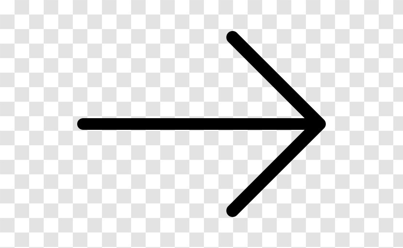 Arrow - Symbol - Forward Direction Transparent PNG