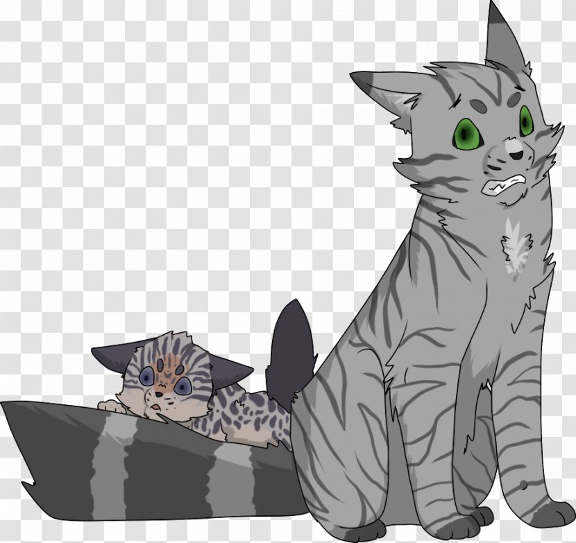 Whiskers Kitten Domestic Short-haired Cat Tabby - Paw Transparent PNG