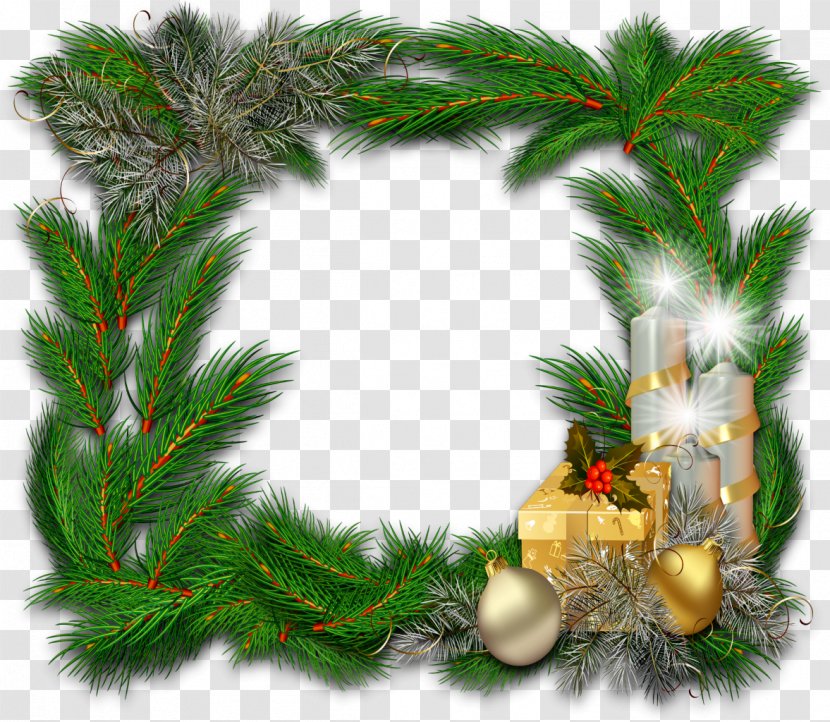 Picture Frames New Year Tree 0 - 2018 - God Transparent PNG