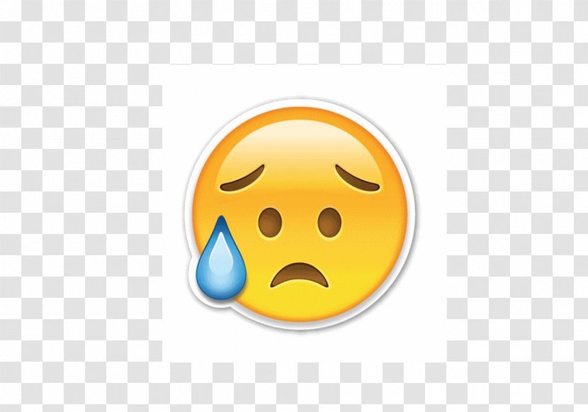 Emoji Sadness Emoticon Smiley Sticker Transparent PNG