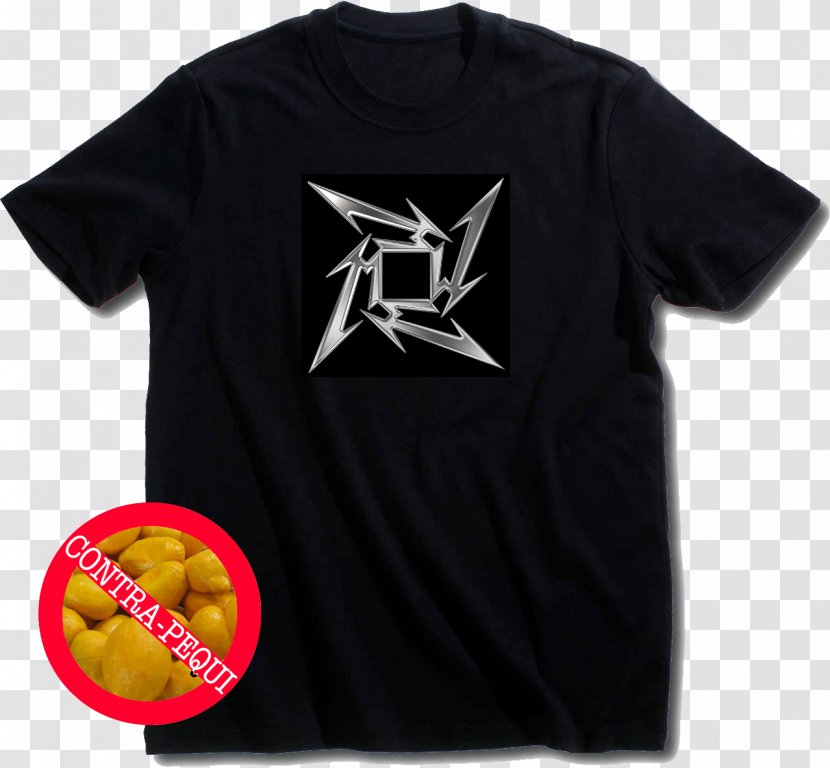 Printed T-shirt Metallica Clothing - Brand Transparent PNG