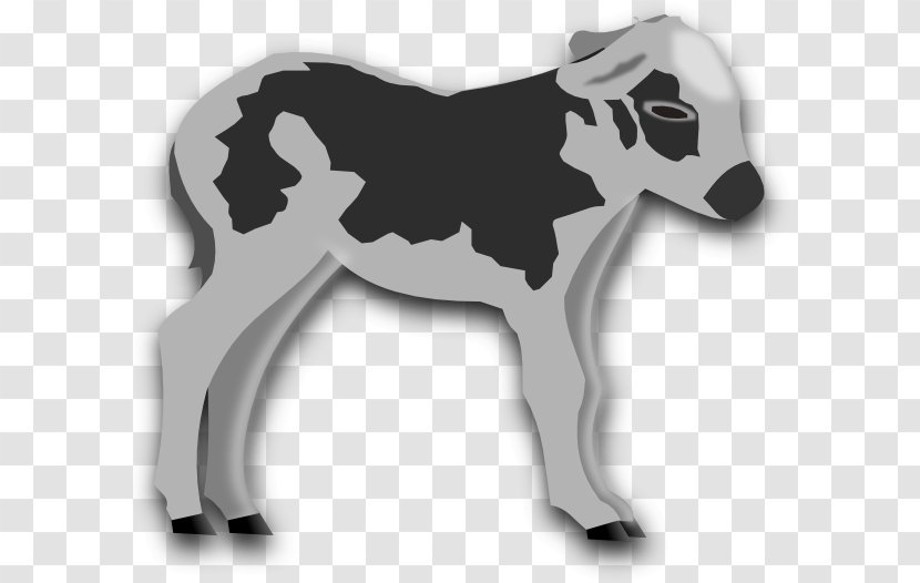 Calf Cattle Giraffe Milk Clip Art - Livestock - Cliparts Transparent PNG