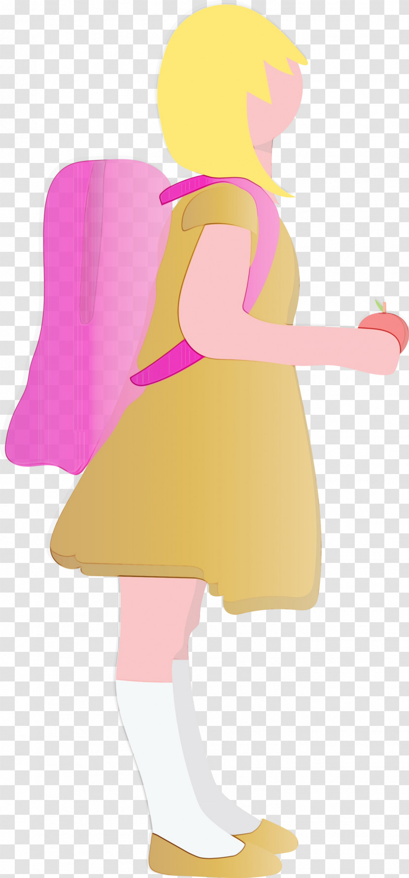Pink Cartoon Costume Dress Costume Design Transparent PNG