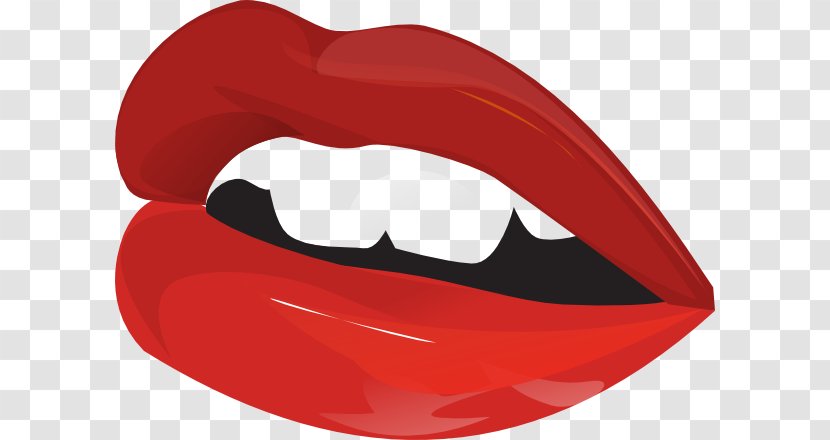 Lips Cartoon - Smile - Tooth Transparent PNG