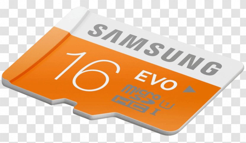 MicroSD Secure Digital SDHC Flash Memory Cards Samsung - Sdhc Transparent PNG