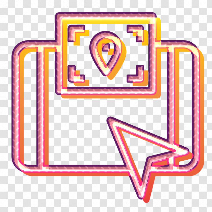 Mobile App Icon Gps Icon Navigation And Maps Icon Transparent PNG