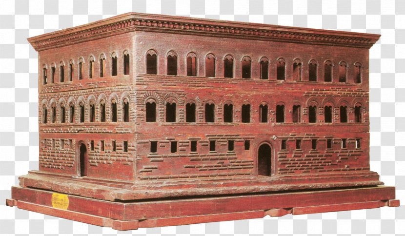 Palazzo Strozzi Renaissance Architectural Model Architecture Palace - Museum - Modell Transparent PNG